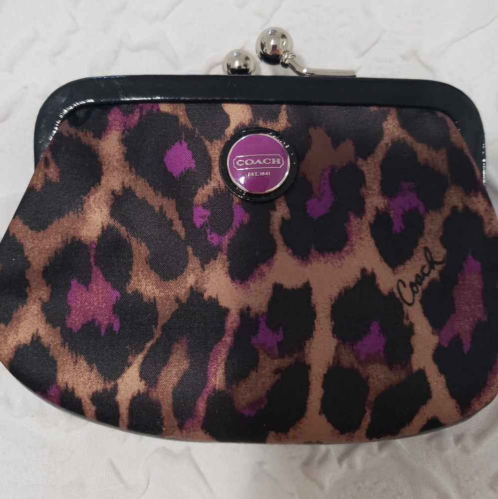 Coach Kisslock Coin Purse